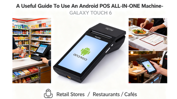 A Useful Guide To Use An Android POS ALL-IN-ONE Machine - GALAXY TOUCH 6